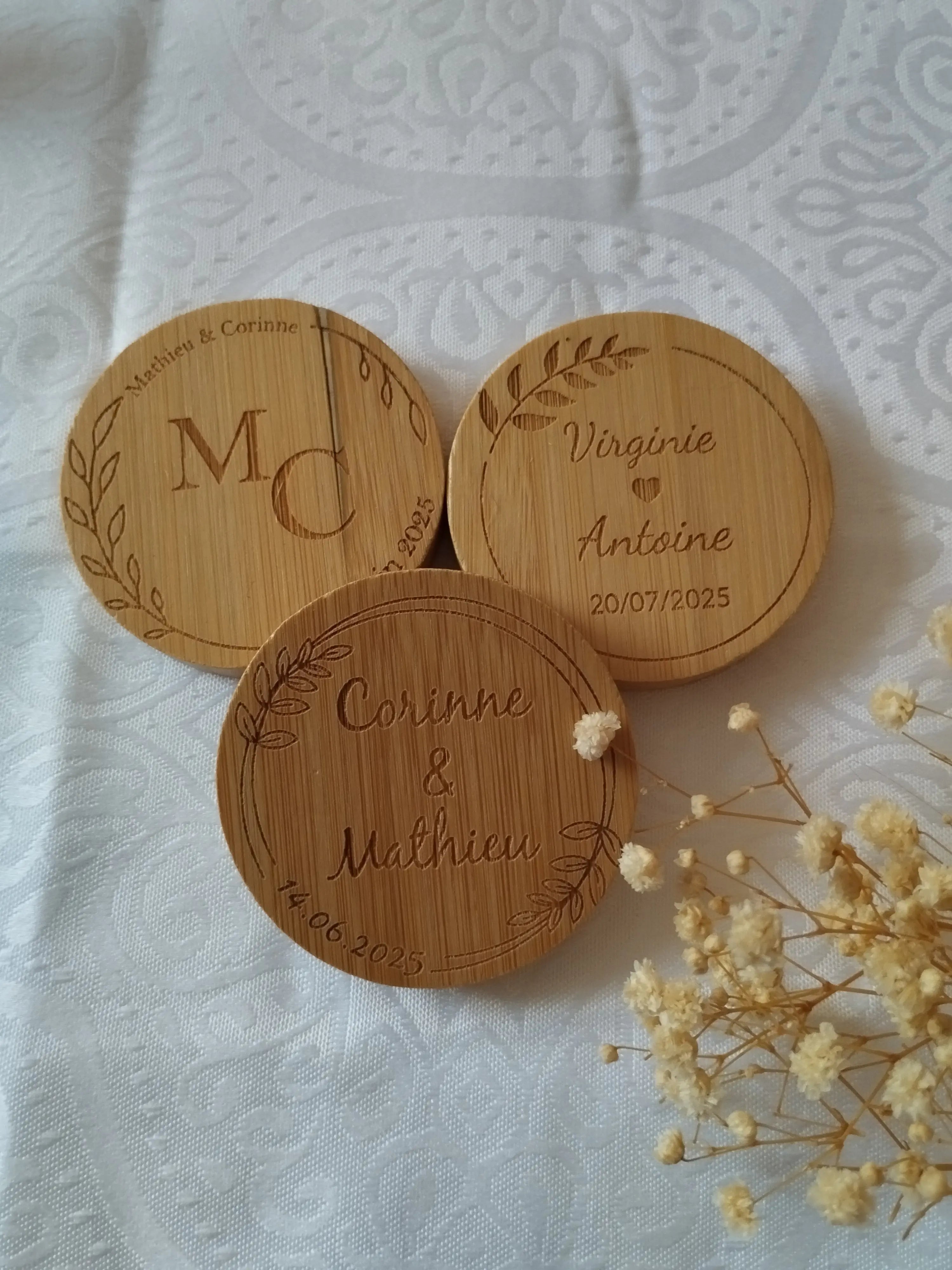 Décapsuleur gravé personnalisé Instants gravés