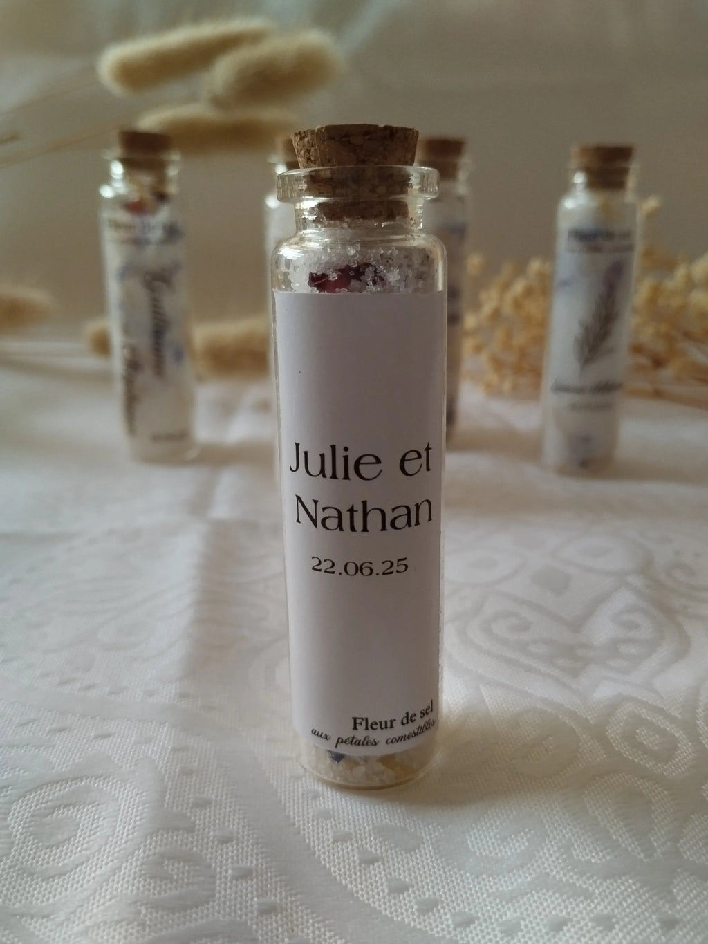 Fiole de sel & fleurs Instants Gravés