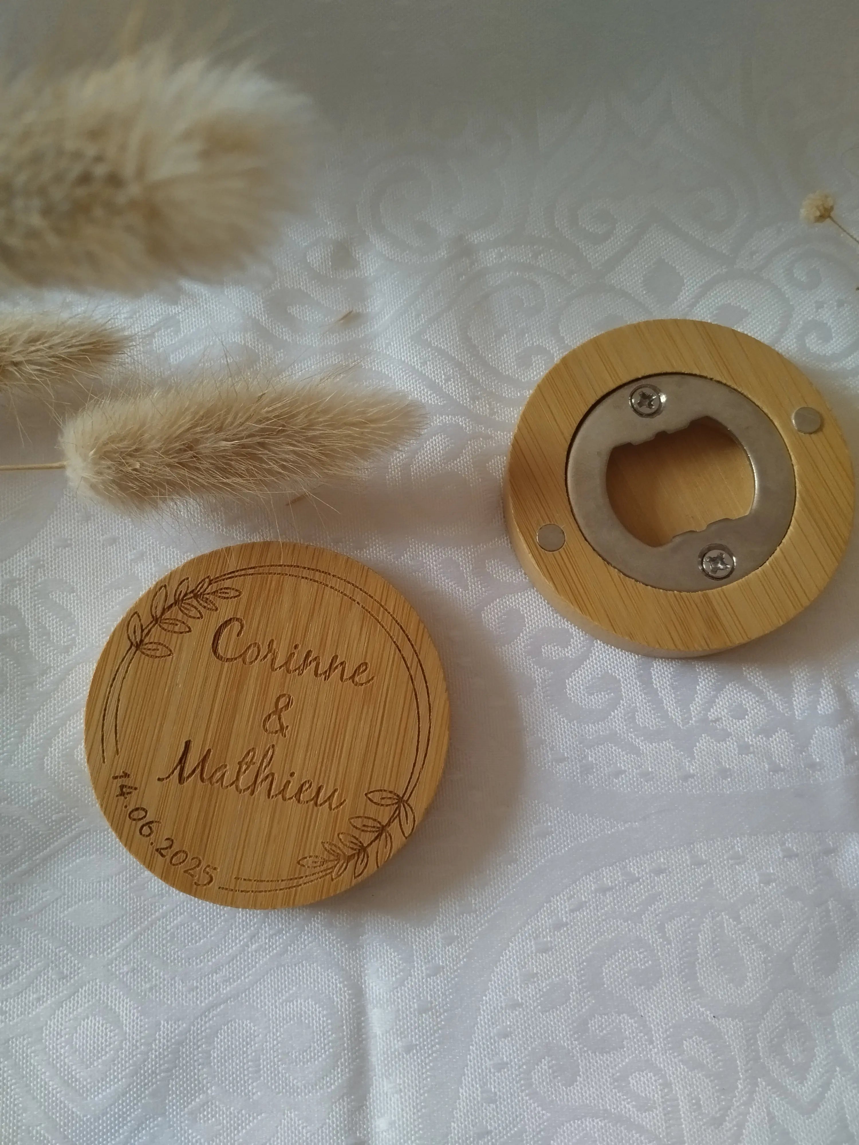 Décapsuleur gravé personnalisé Instants gravés