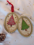 Suspension de Noël "Vintage" Instants Gravés