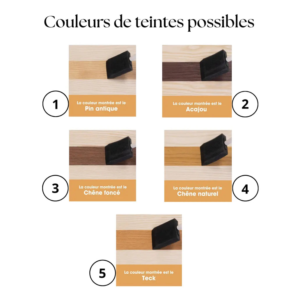 Livre d'or en bois personnalisé Instants Gravés