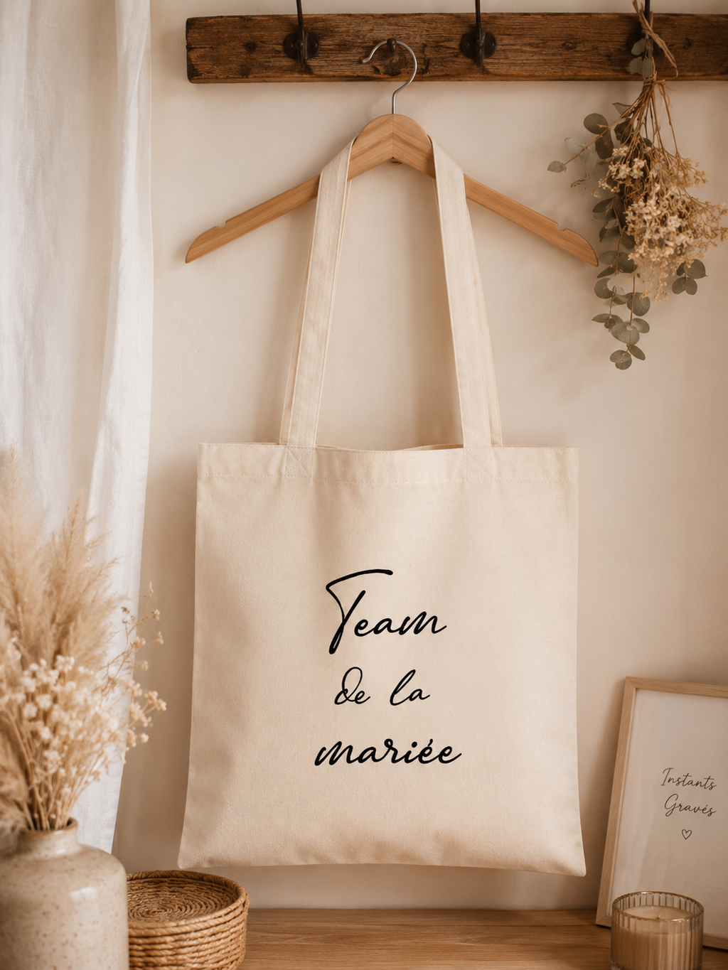 Tote Bag EVJF Personnalisé | Sac Team de la Mariée