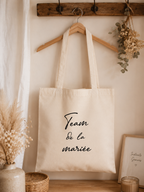 Tote Bag EVJF Personnalisé | Sac Team de la Mariée