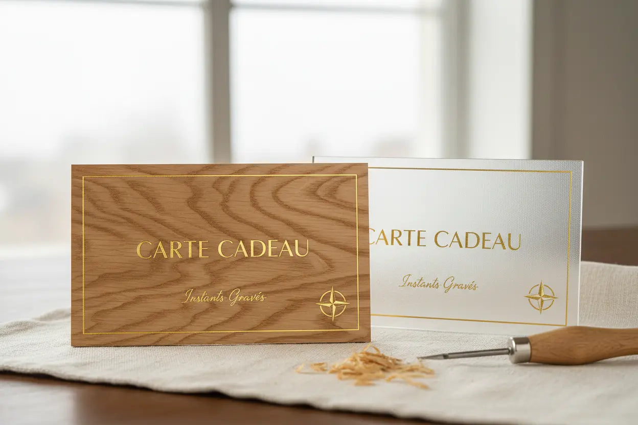 Carte cadeau Instants Gravés